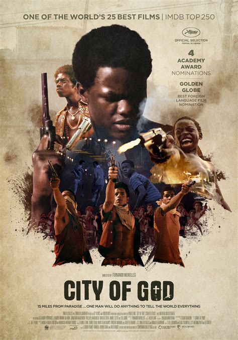 city of god movie cast|City of God .